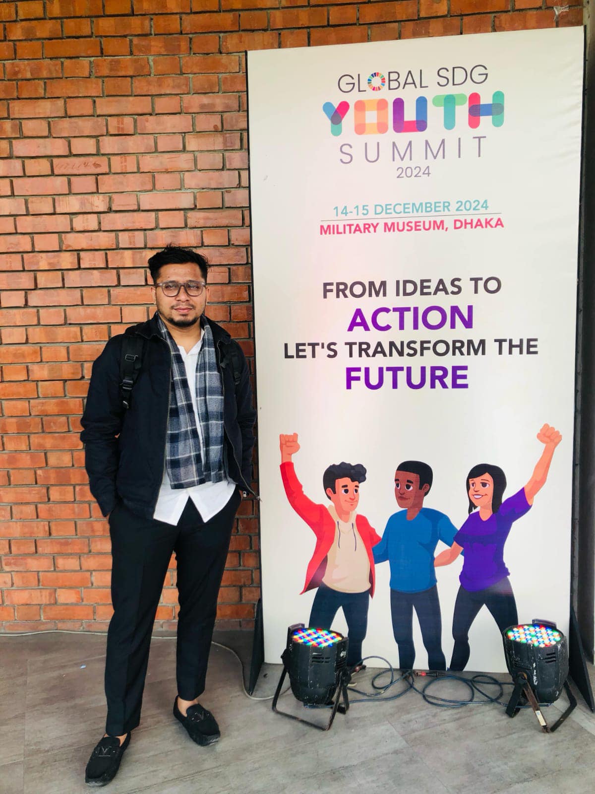 Participation to the important discussions on Health, Wellness, and Gender Equality at the Global SDG Youth Summit 2024