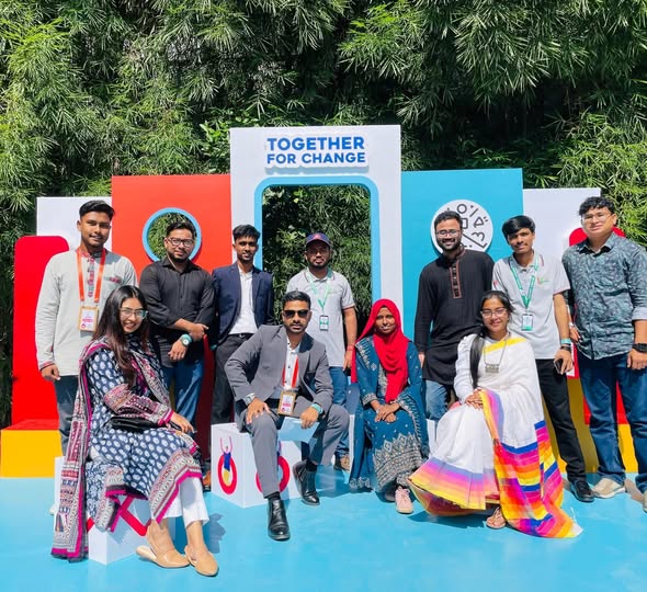 Receiving the recognition certificate from RHRN Bangladesh. - Image 2