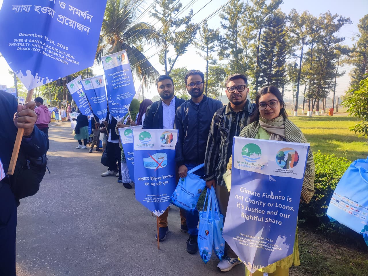 Attending Climate Justice Assembly 2025