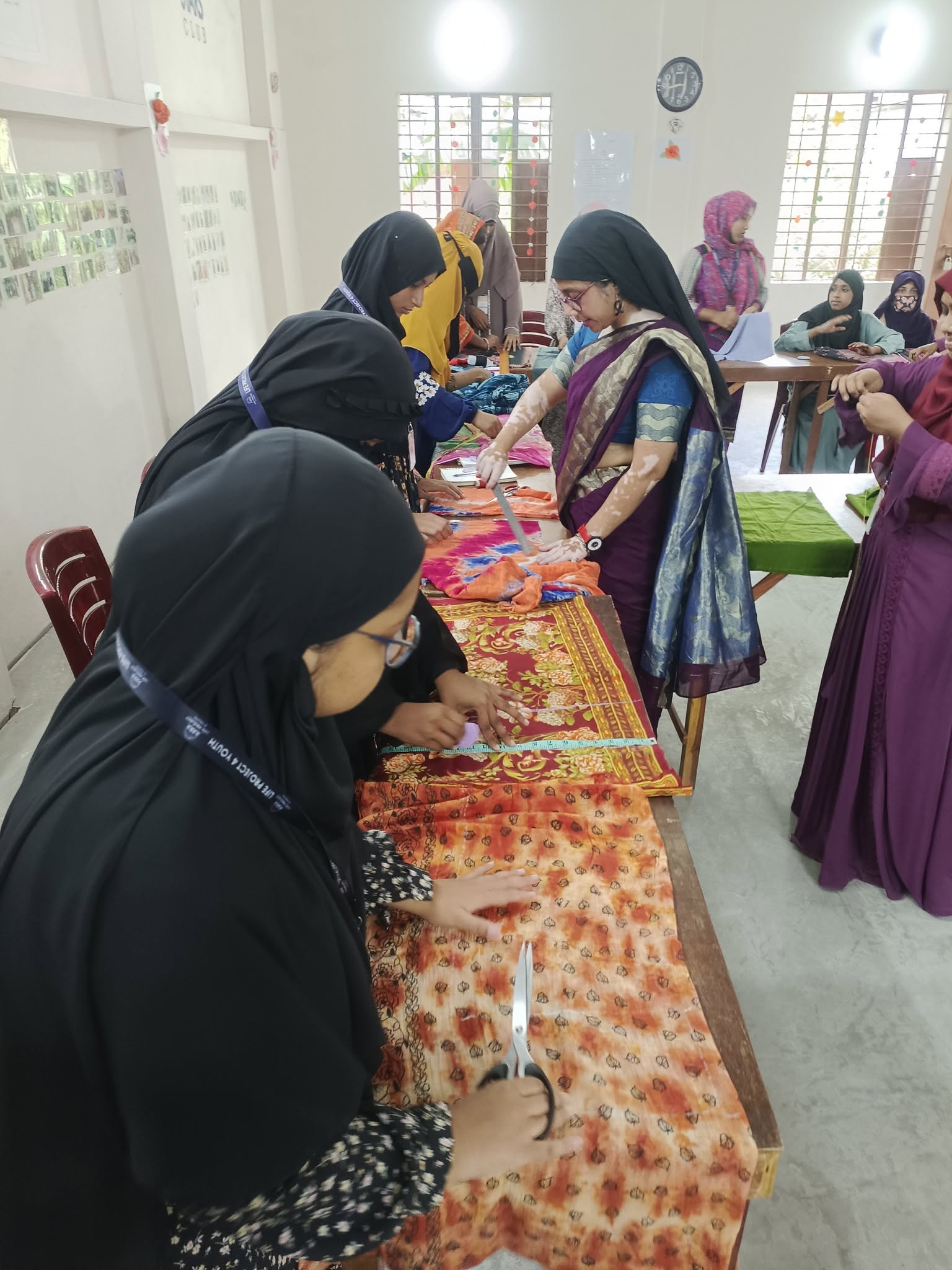 “Hand Stitch Your Menstrual Pad” workshop